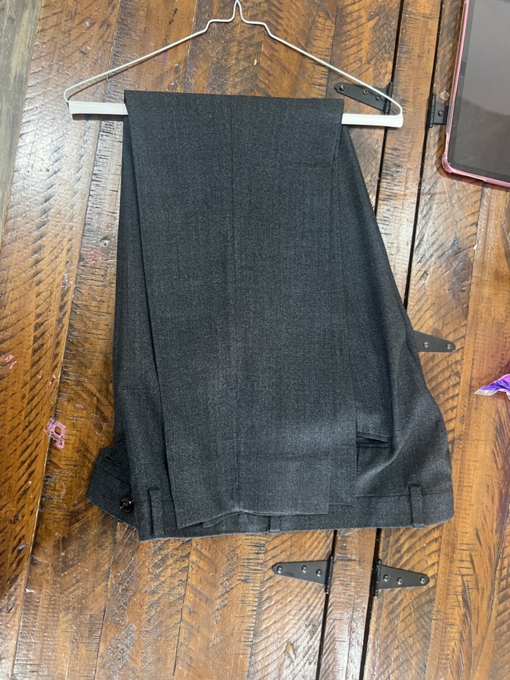 Ted Baker Purple-Lined Grey Jacket